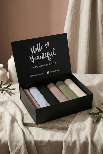 Georgette Hijab Box – Soft Grace