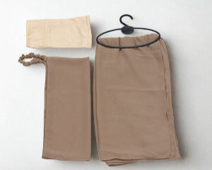 3 Pcs Hijab & Niqab Set - Walnut