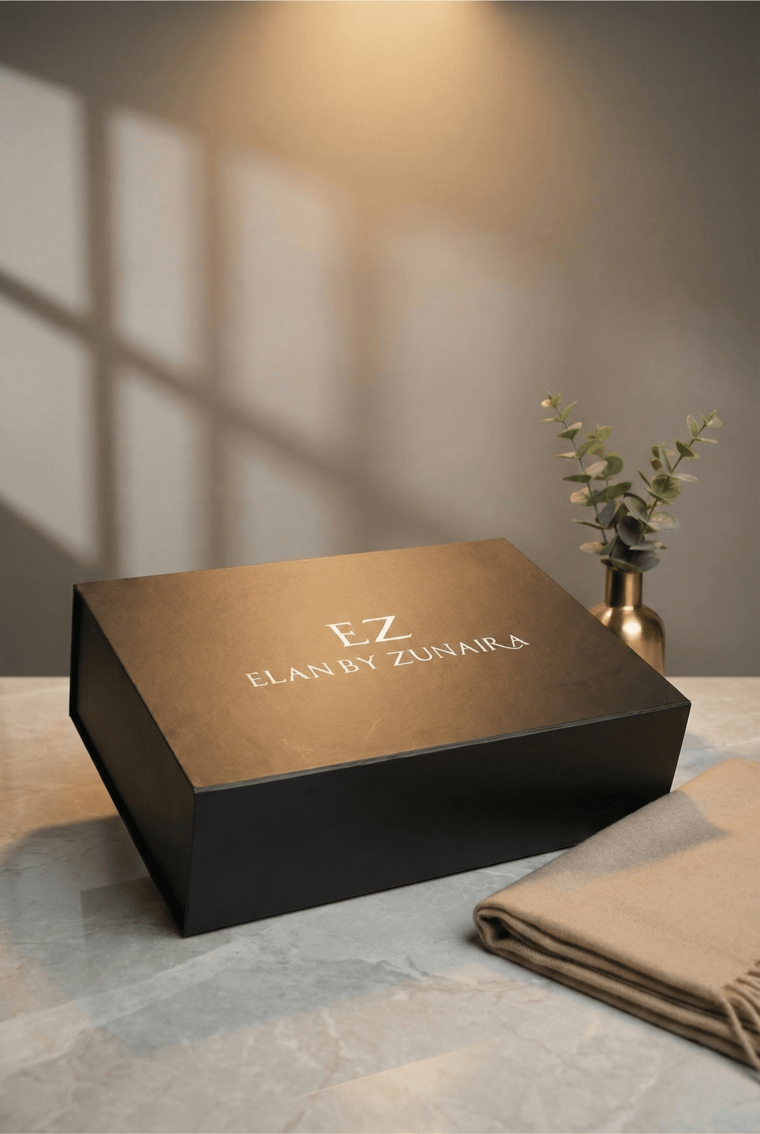 Georgette Hijab Box – Earthy Elegance