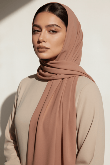 Modal Hijabs - Brownish Pink