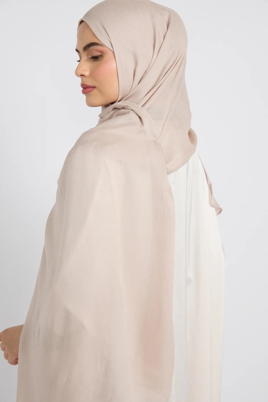 Modal Hijab - Feather Grey