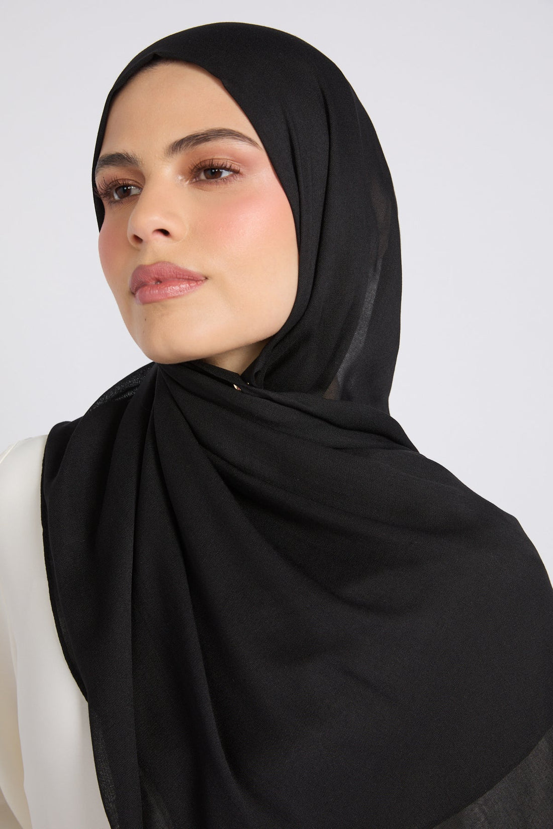 Modal Hijab - Jet Black