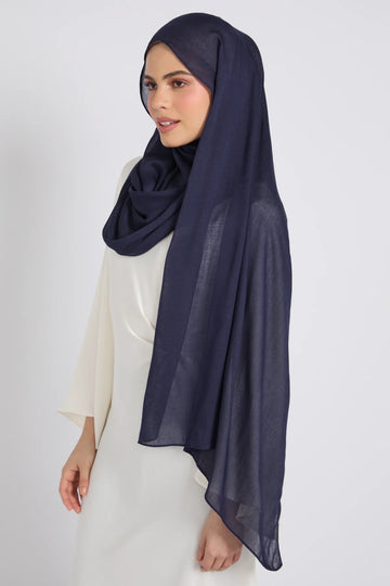 Modal Hijabs - Navy