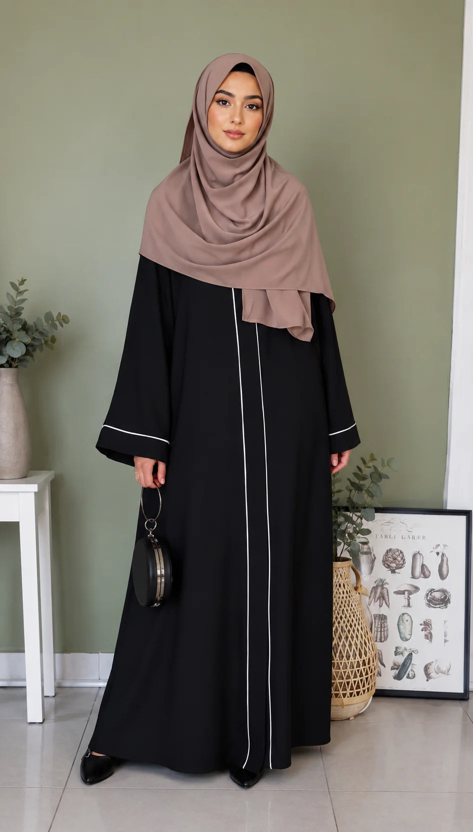 Liyana Grace Abaya with Hijab