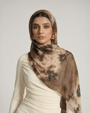 Latte Cloud – Georgette Hijab