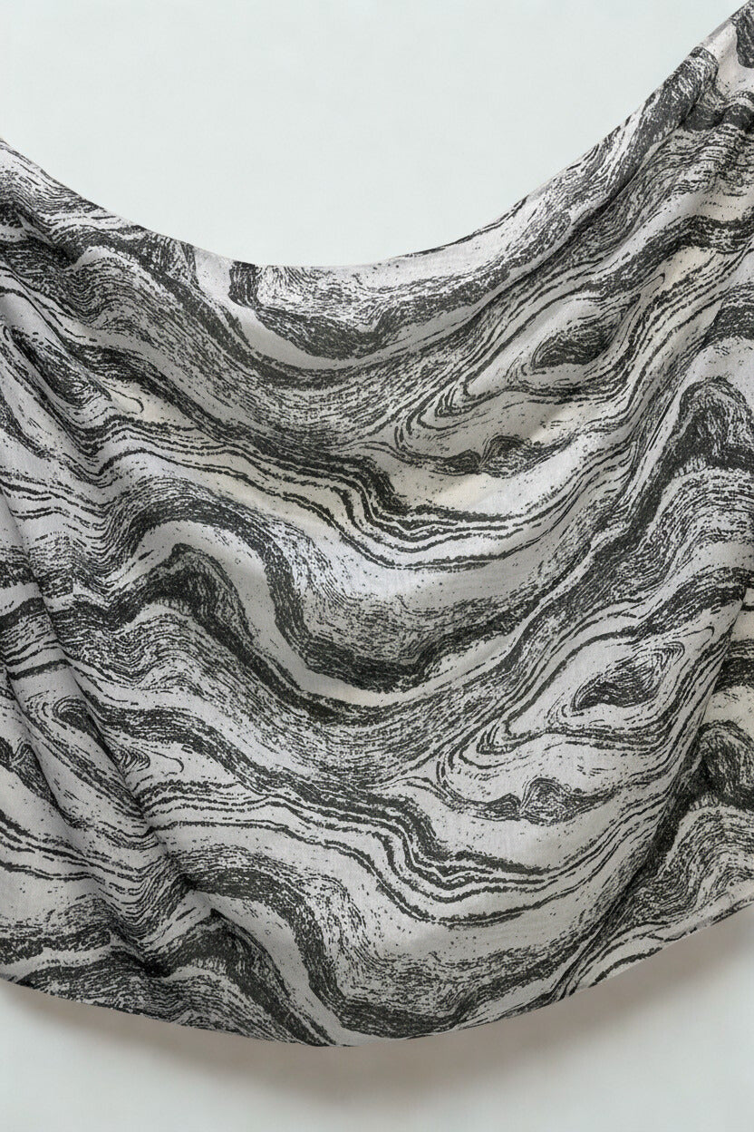 Printed Modal - Layl Noir