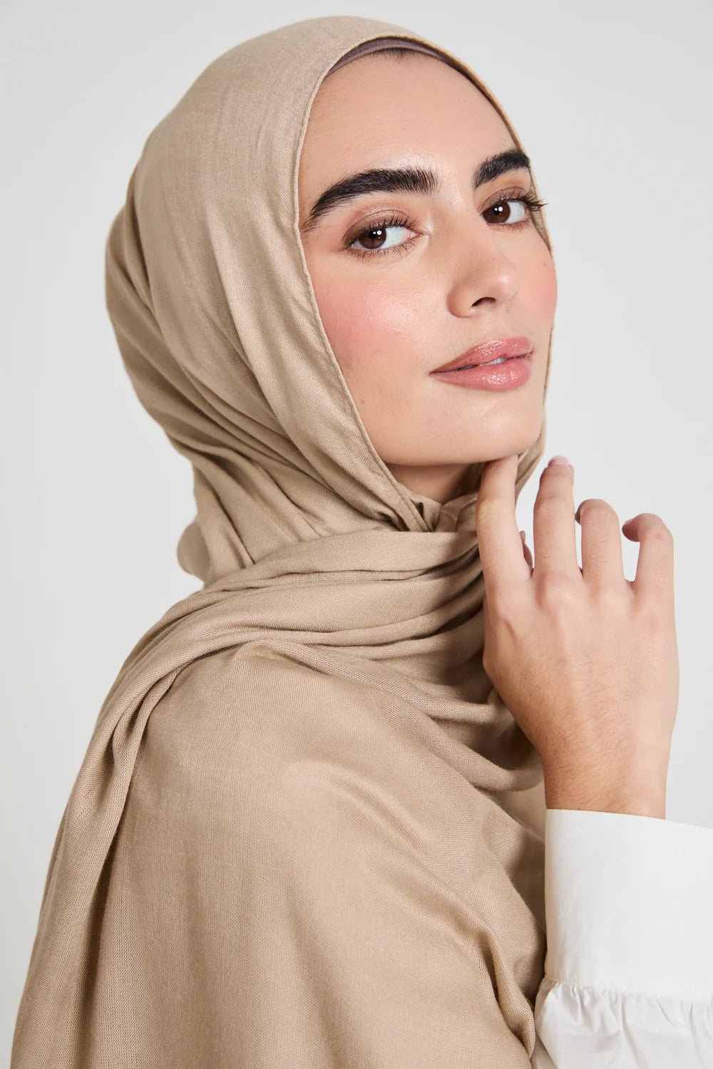 Modal Hijab - Sesame