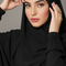 Namaz Gown - Jet Black