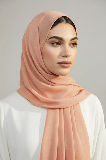 Chiffon Bubble - Peach