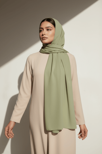 Modal Hijabs - Sage Green