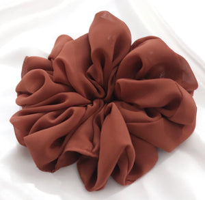 Volume Vibe Scrunchie - Rust