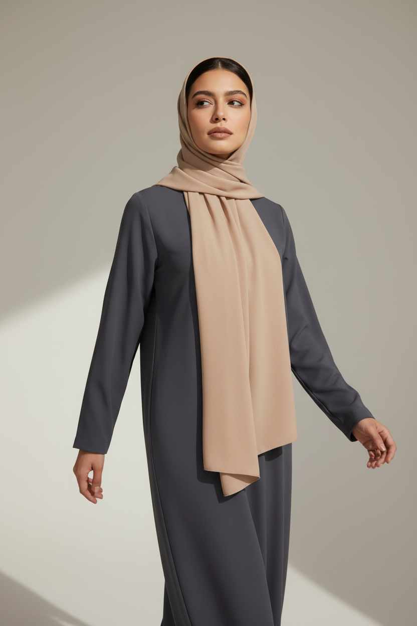 Modal Hijabs - Wheat Brown