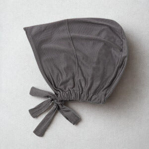 Bamboo Full Coverage Hijab Cap - Charcoal