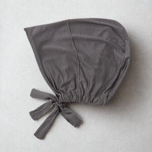 Bamboo Full Coverage Hijab Cap - Charcoal