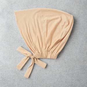 Bamboo Full Coverage Hijab Cap - Classic Biege