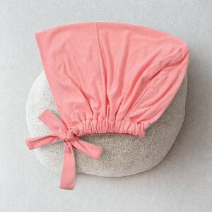 Bamboo Full Coverage Hijab Cap - Flamingo