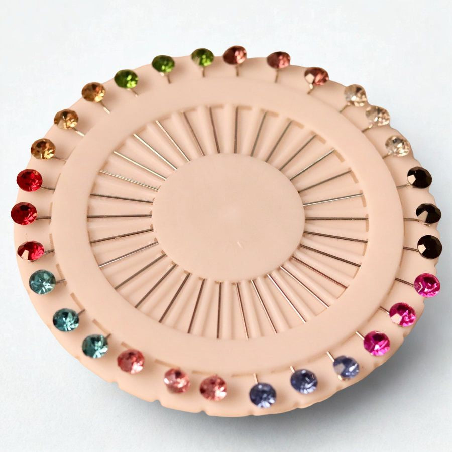 Multi Crystal Pin Wheel