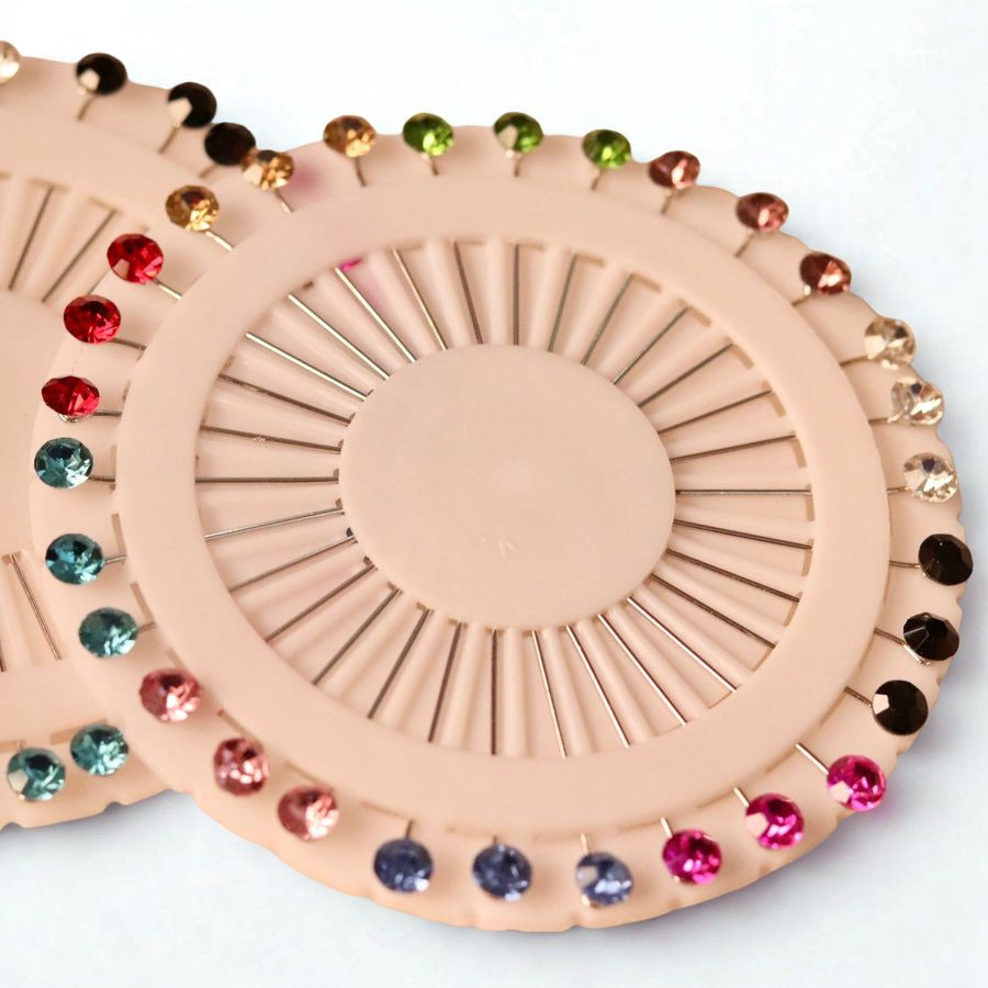 Multi Crystal Pin Wheel